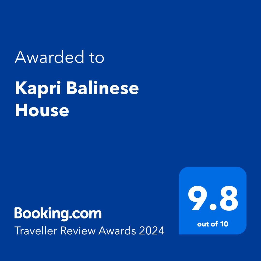 Kapri Balinese House Leilighet Ubud Eksteriør bilde
